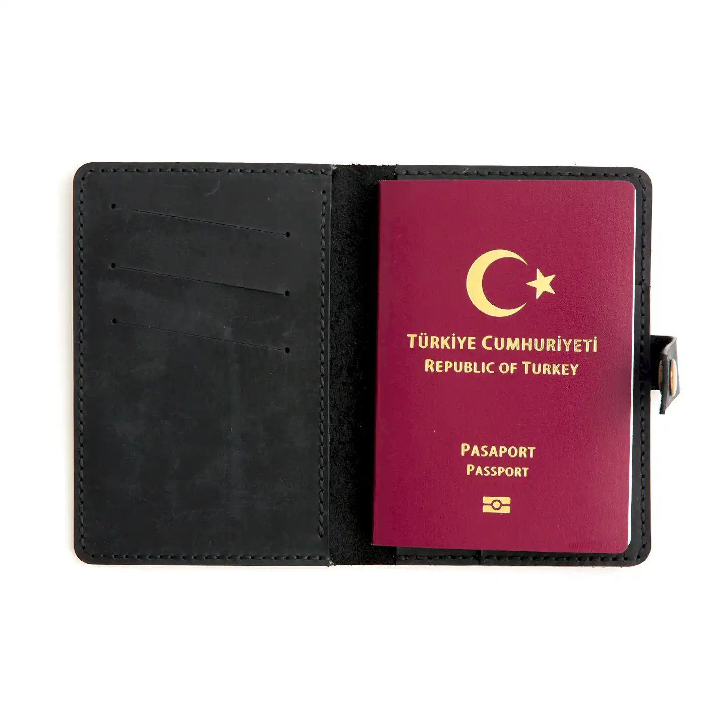 DERİ PASAPORT KILIFI - EFES