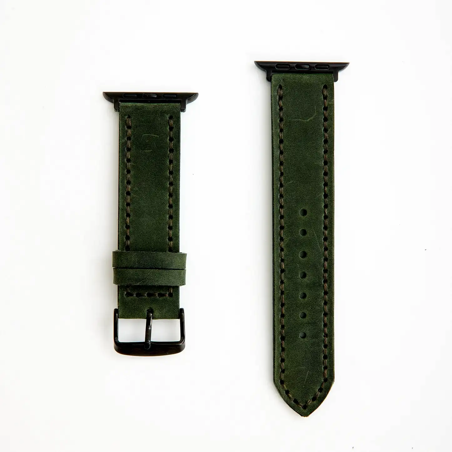 DERİ SAAT KORDONU - CHARLEROI - SİYAH