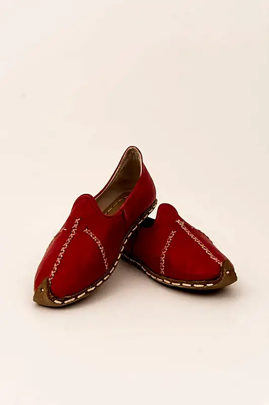 DERİ YEMENİ ÇARIK - ANTEP - KIRMIZI